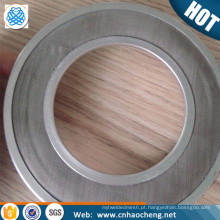 Stainless steel SPL filter mesh disc